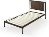 Sofia Metal and Wood Platform Bed Frame